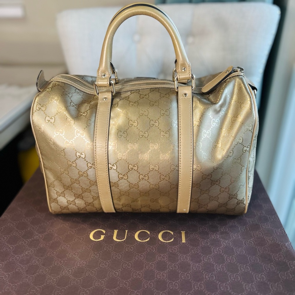 Gucci GG Imprime Joy Boston Bag
GUCCI Boston Bag Like New